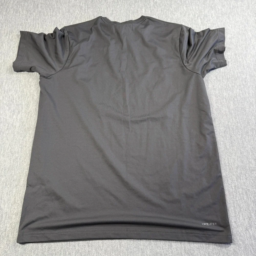 Jordan Shirt Mens Large Gray Aztecs Basketball Performance Jumpman Athletic Tee